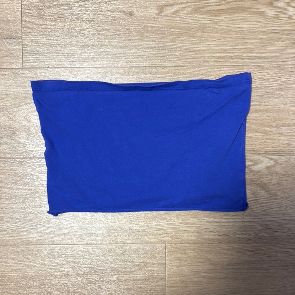 Vibrant Blue Tube Top